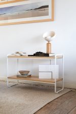 Estantería Línea Coco Altura Baja con Dos Estantes Reforzados para Comedor Living y Oficina - Imagen 5
