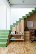 Estantería Línea Coco Altura Baja con Dos Estantes Reforzados para Comedor Living y Oficina - Imagen 4