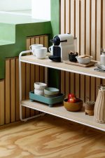 Estantería Línea Coco Altura Baja con Dos Estantes Reforzados para Comedor Living y Oficina - Imagen 3